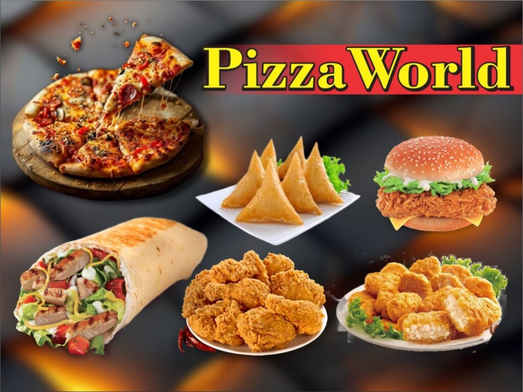 pizza world fast food ki duniya